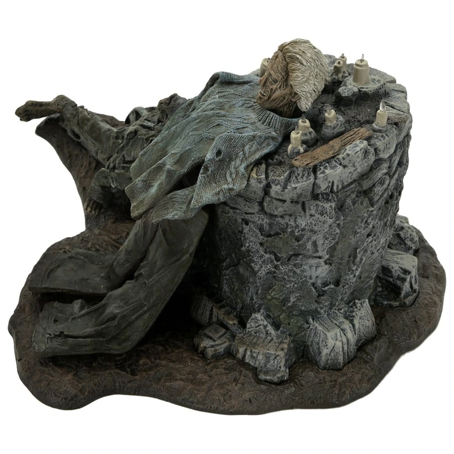 Friday the 13th: The Game Diorama Trenchcoat with Spikes Inferno Room Deluxe Set  termékfotó