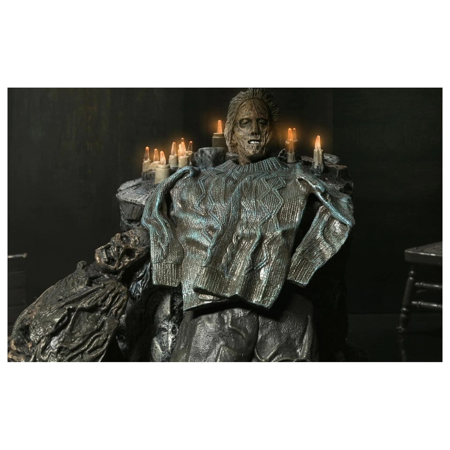 Friday the 13th: The Game Diorama Trenchcoat with Spikes Inferno Room Deluxe Set  termékfotó