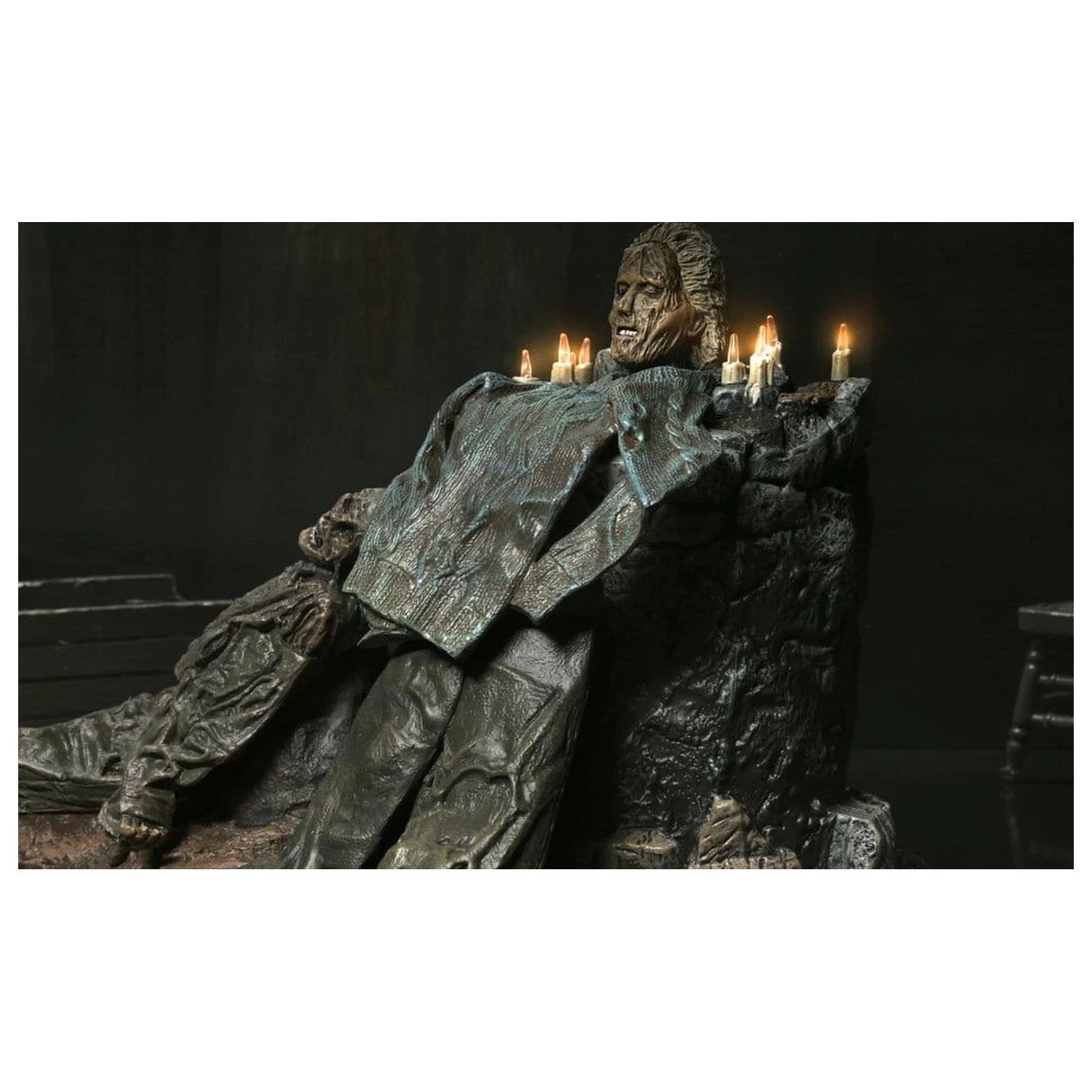 Friday the 13th: The Game Diorama Trenchcoat with Spikes Inferno Room Deluxe Set  termékfotó