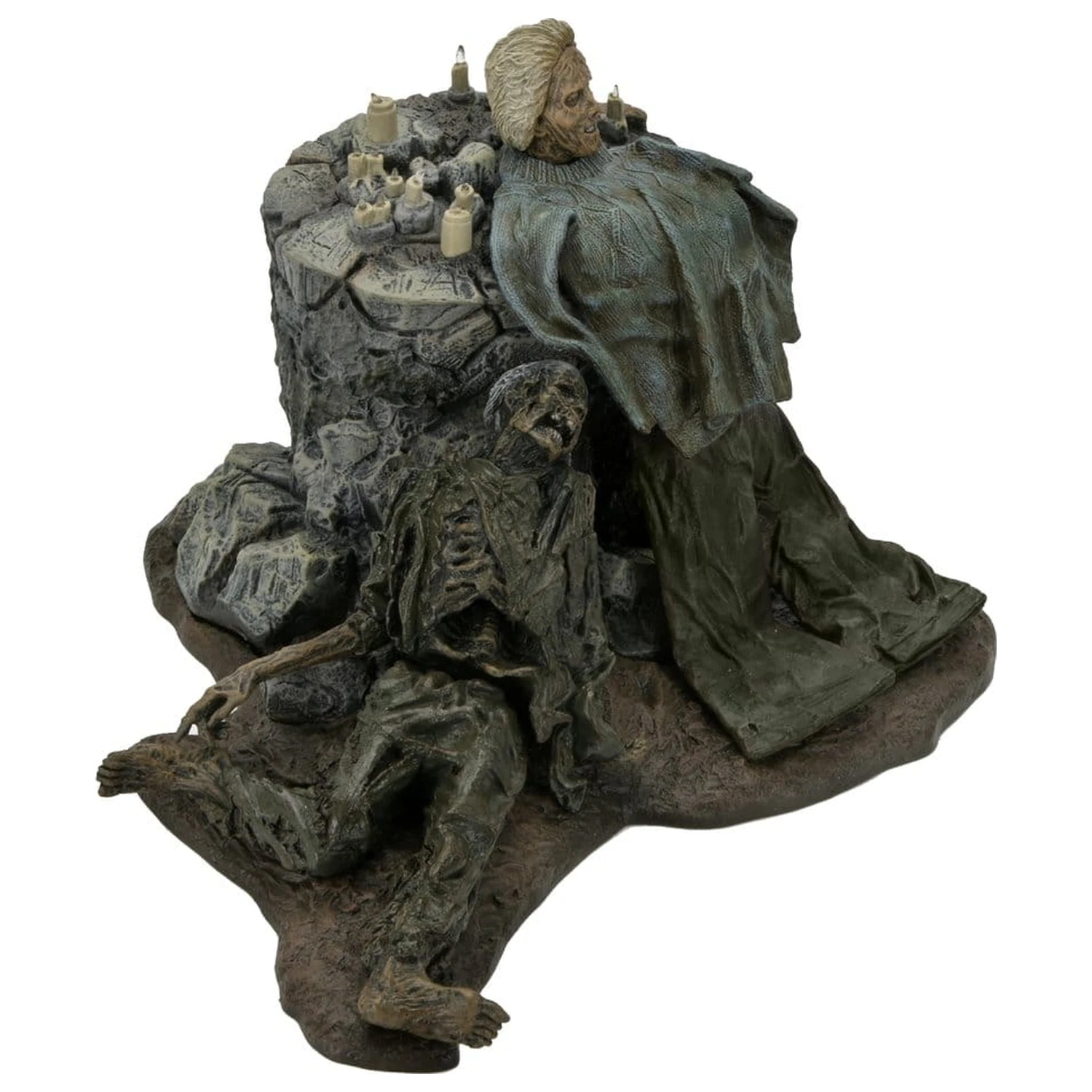 Friday the 13th: The Game Diorama Trenchcoat with Spikes Inferno Room Deluxe Set  termékfotó