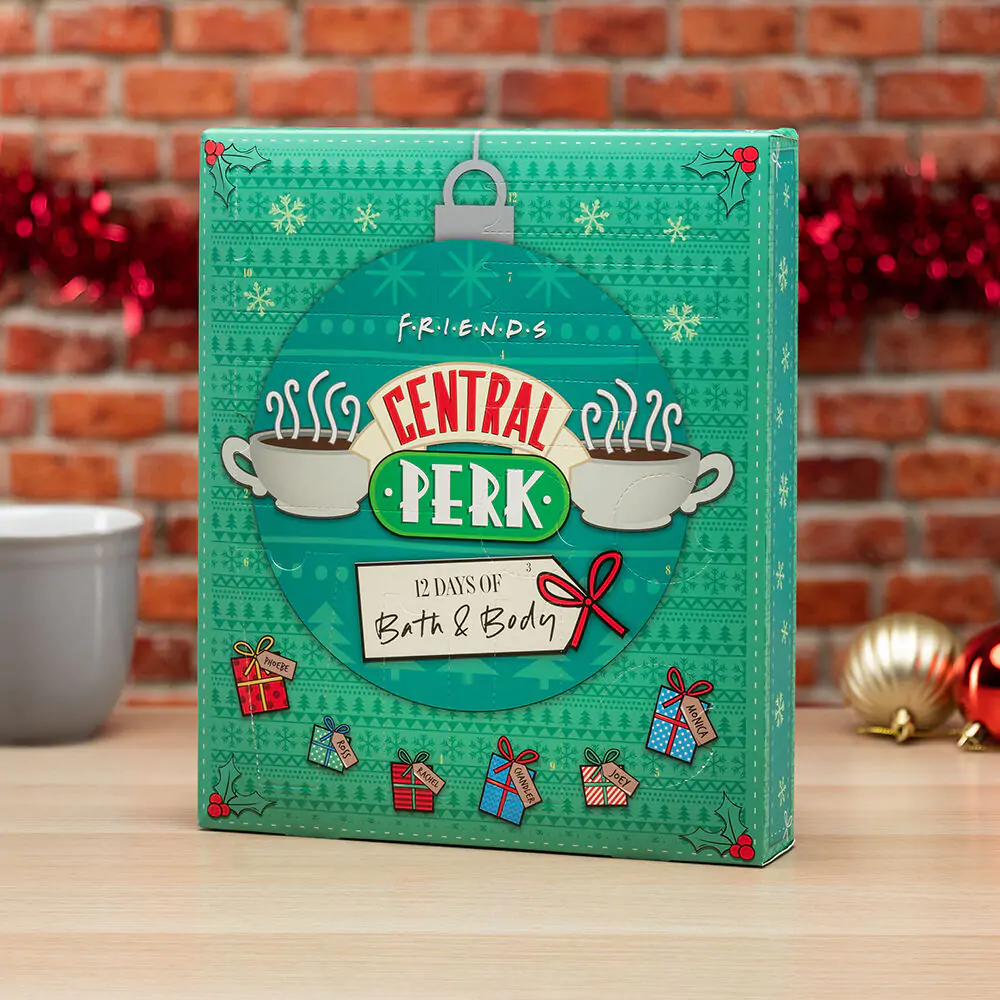 Friends Central Perk 12-Tage-Adventskalender mit Badeaccessoires termékfotó