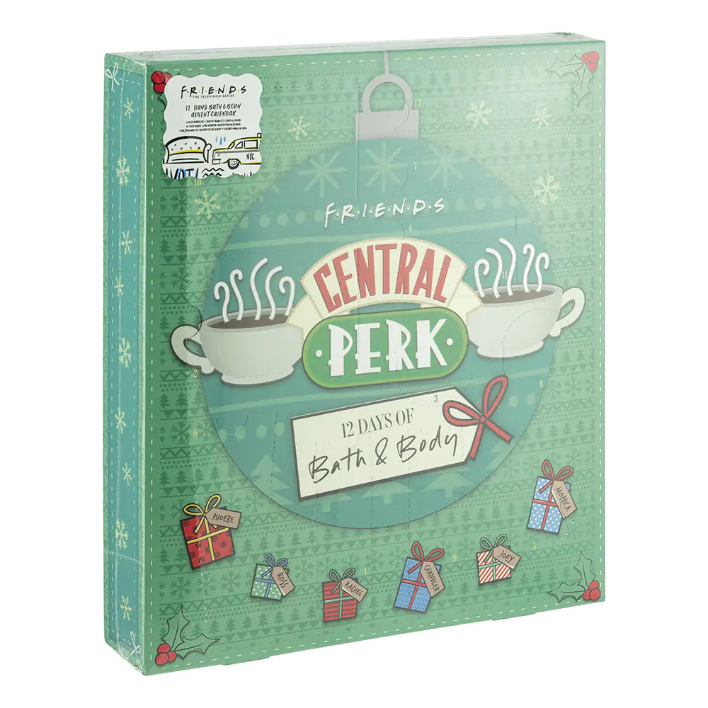 Friends Central Perk 12-Tage-Adventskalender mit Badeaccessoires termékfotó