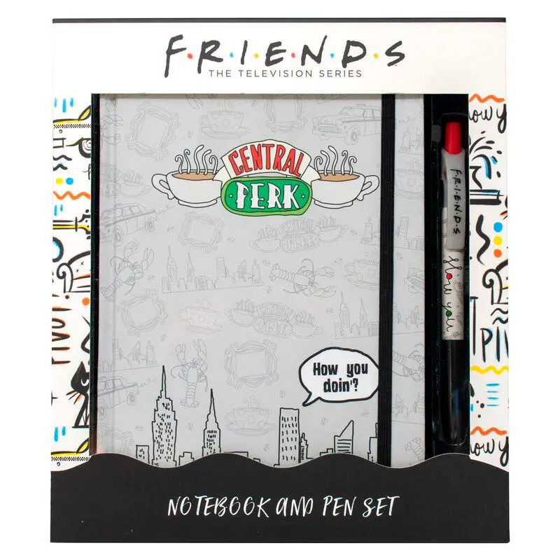 Friends Central Perk A5 jegyzetfüzet + toll csomag termékfotó