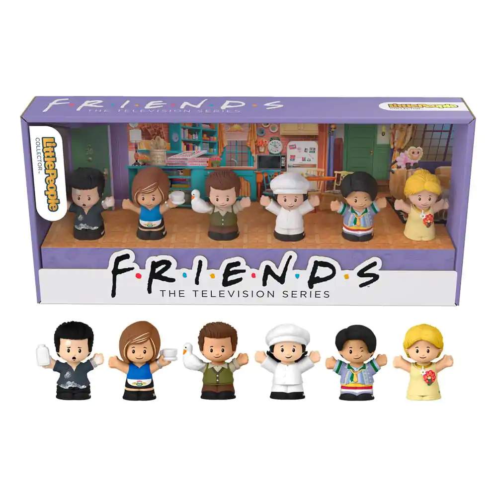 Friends Fisher-Price Little People Collecter 6 db-os Mini figura csomag 7 cm termékfotó