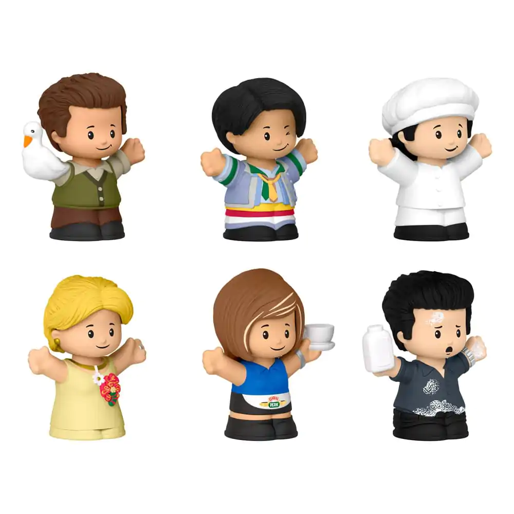 Friends Fisher-Price Little People Collecter 6 db-os Mini figura csomag 7 cm termékfotó