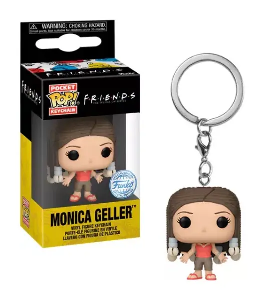 Friends - Funko Pocket Pop kulcstartó - Monica with braids termékfotó