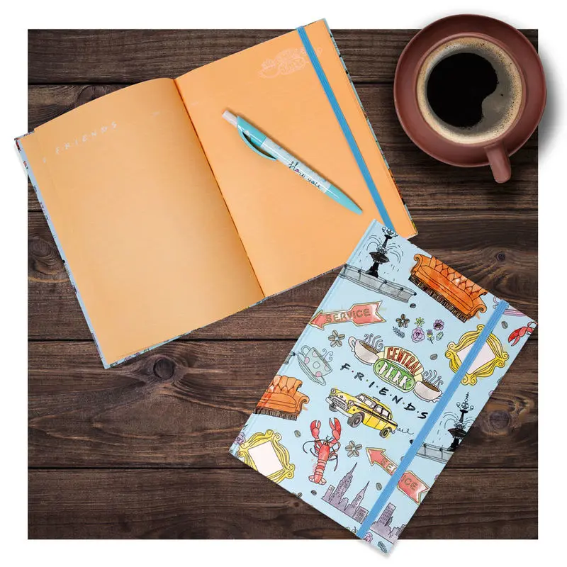 Friends notebook and toll szett termékfotó