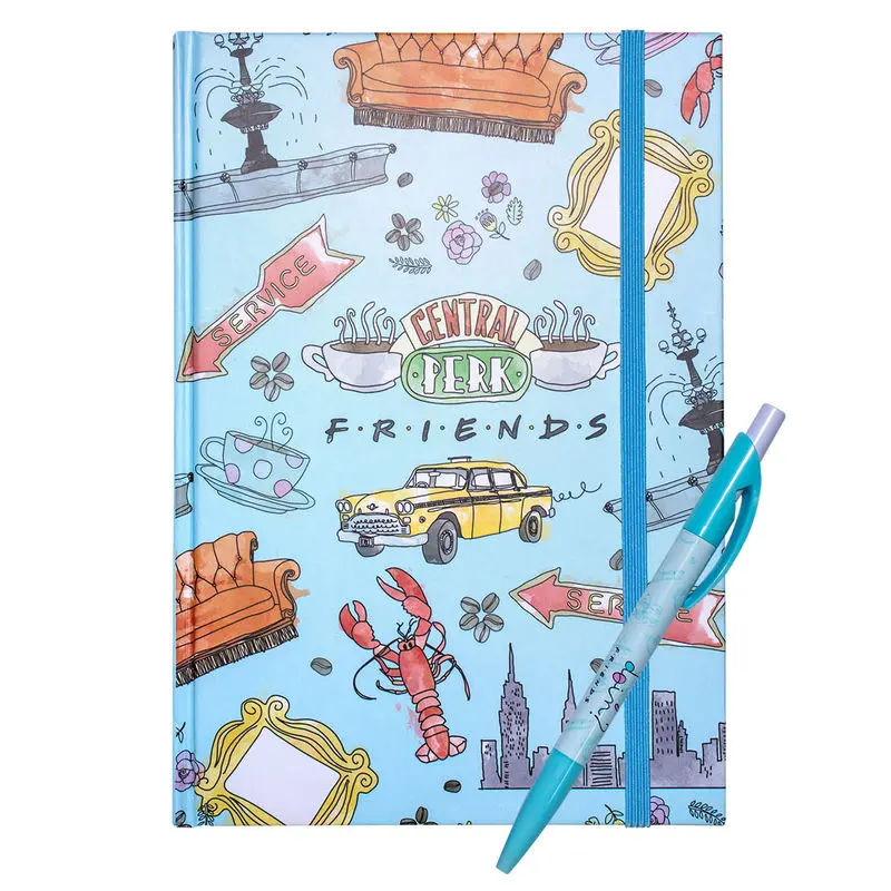 Friends notebook and toll szett termékfotó