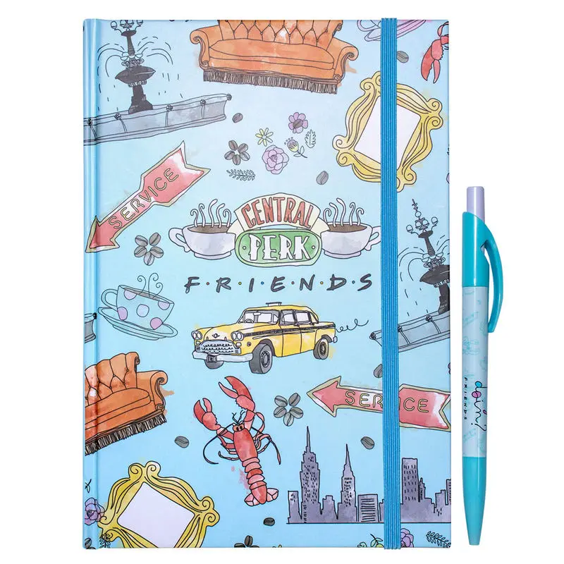 Friends notebook and toll szett termékfotó