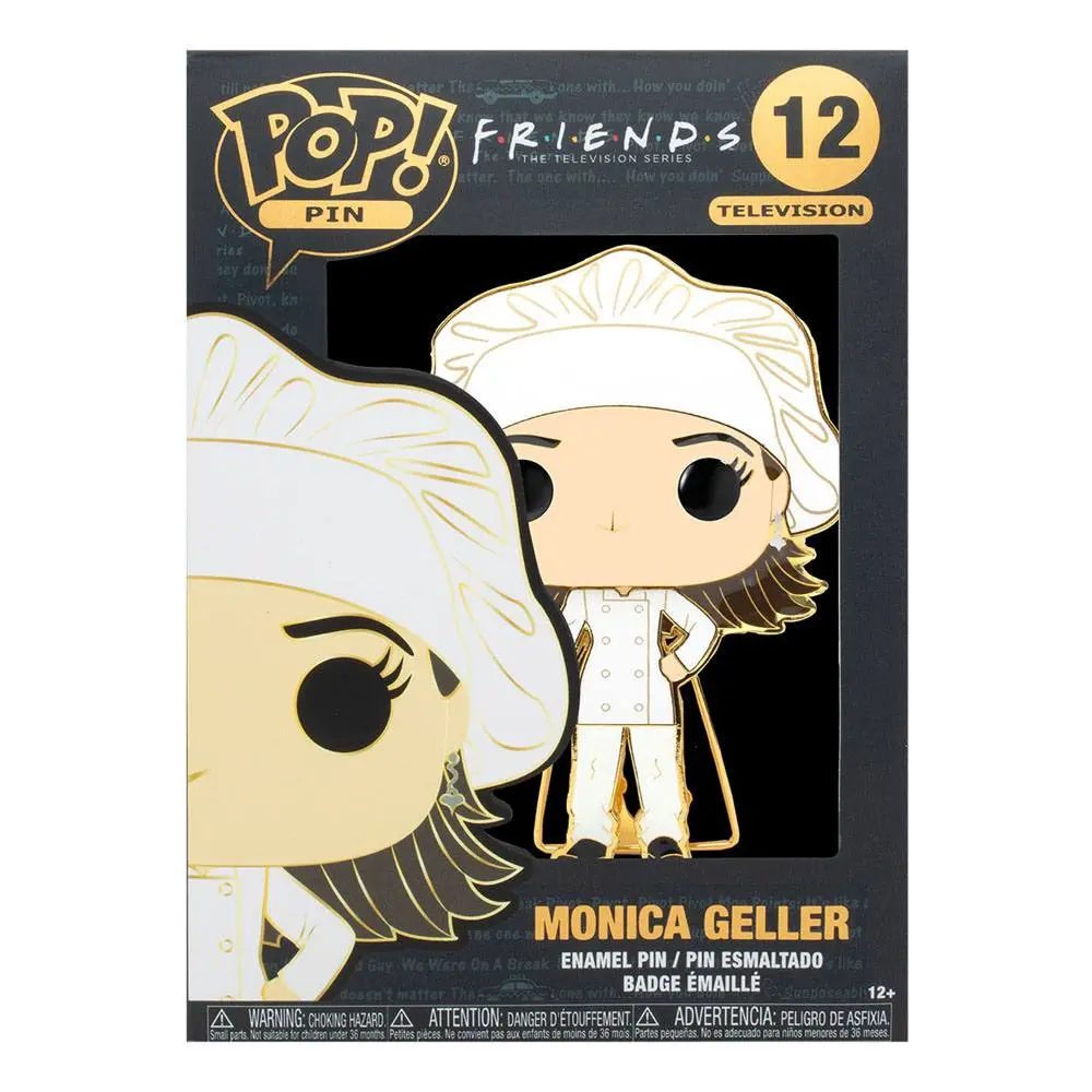 Friends POP! Enamel Pin Monica Chef kitűző 10 cm termékfotó