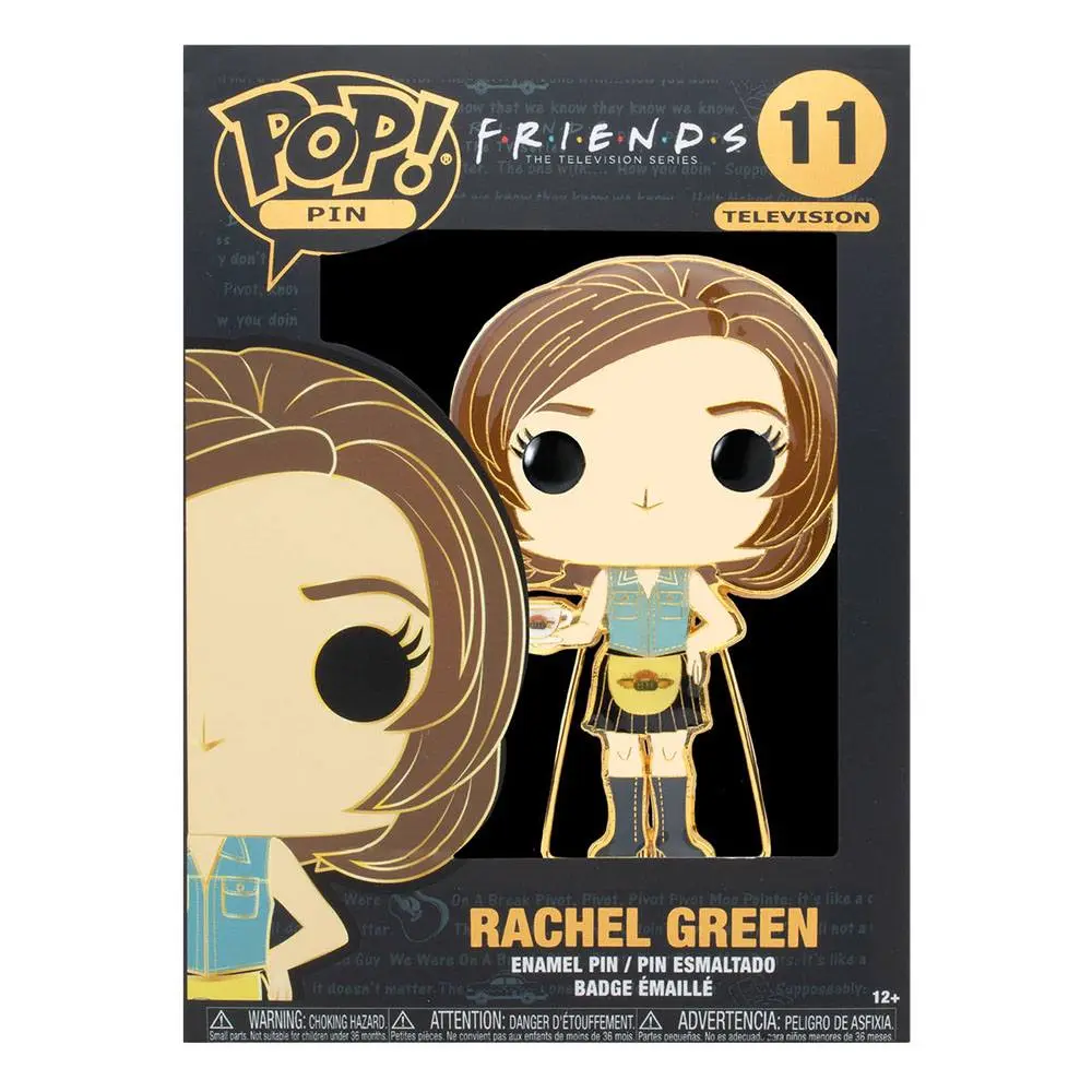 Friends POP! Enamel Pin Rachel kitűző 10 cm termékfotó
