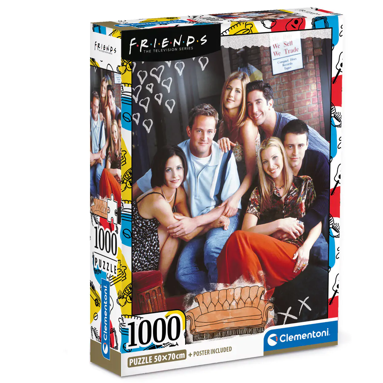 Friends puzzle 1000db-os termékfotó