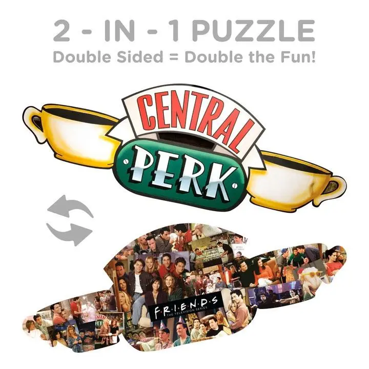 Friends Shaped Central Perk puzzle (600 darab) termékfotó