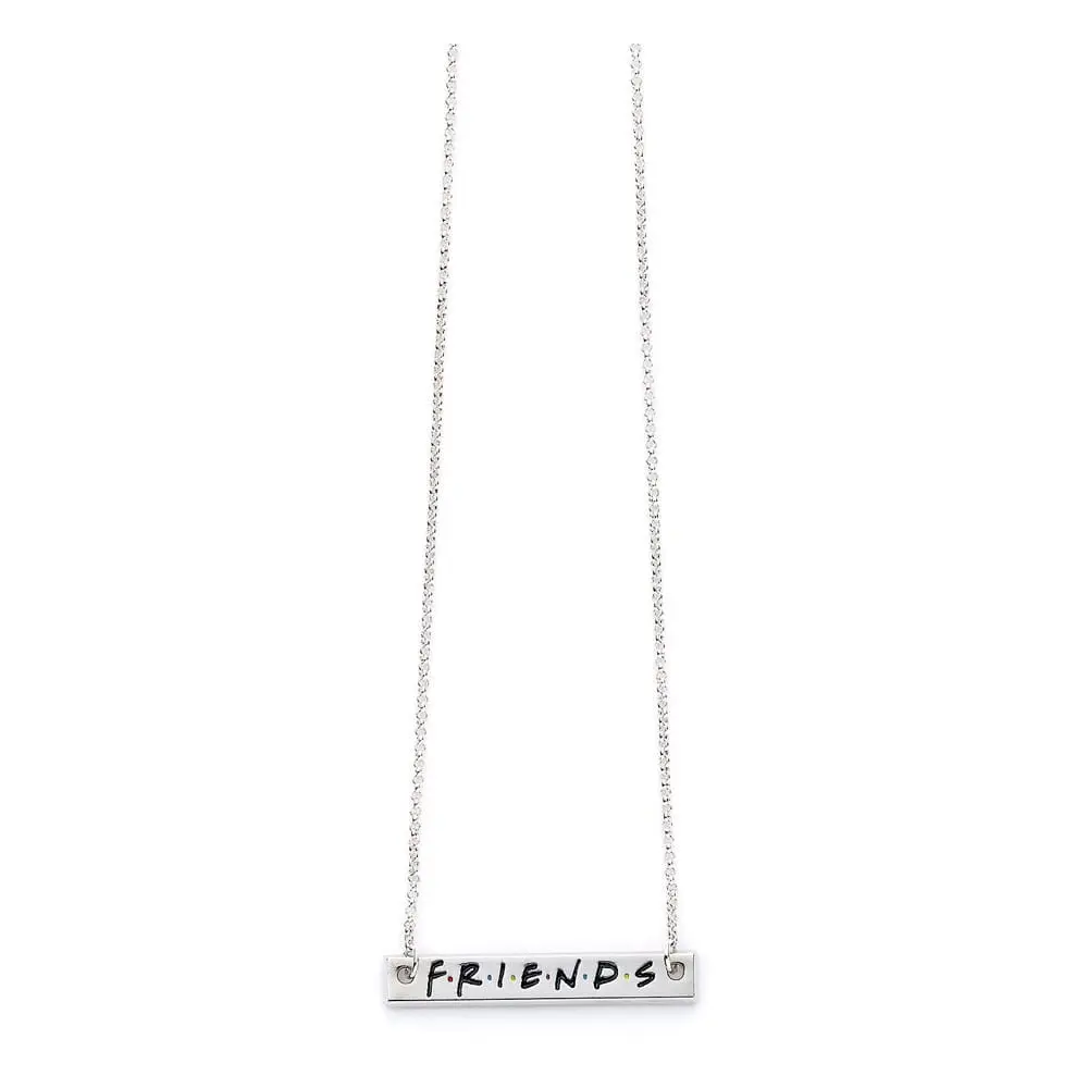 Friends Show Bar nyaklánc (ezüstözött) termékfotó