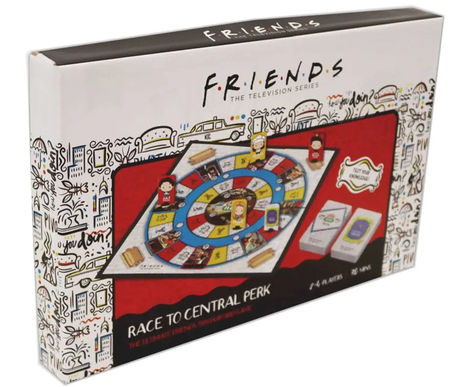 Friends Trivia Race To Central Perk Angol nyelvű társasjáték termékfotó