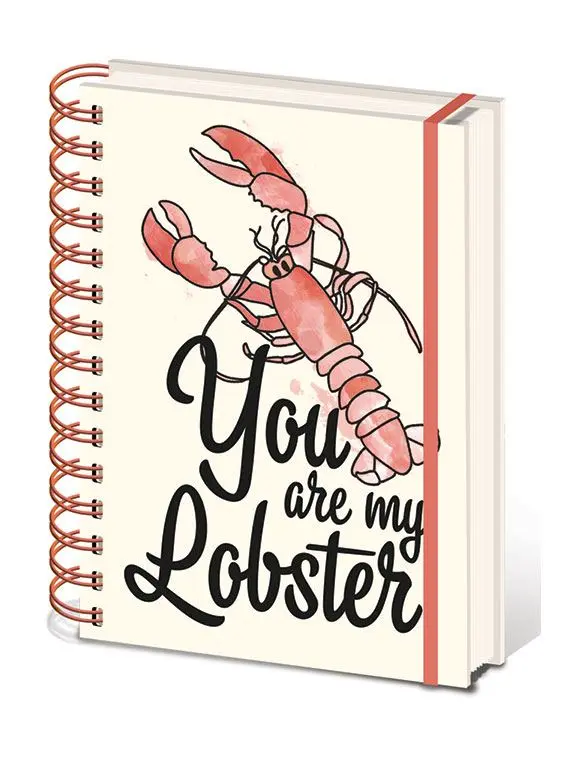 Friends Wiro You are my Lobster A5 jegyzetfüzet termékfotó