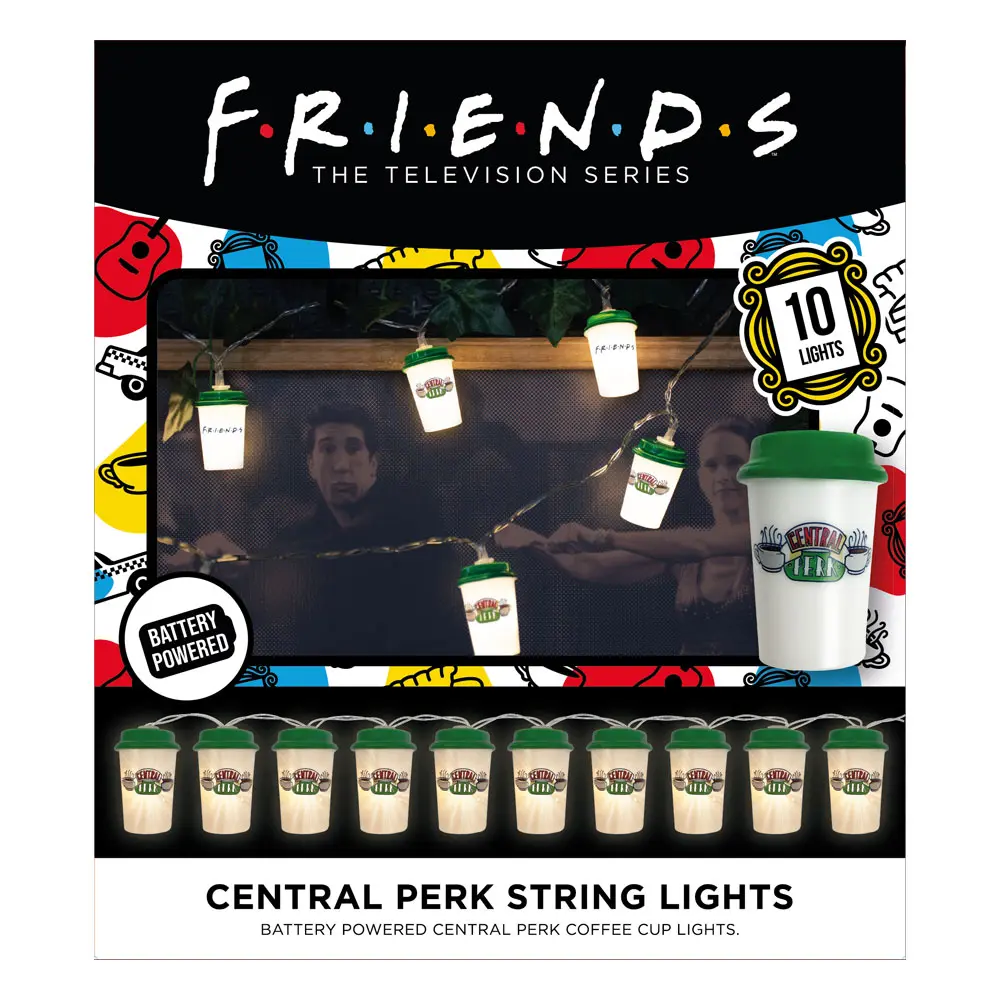 FriendsCentral Perk 2 Coffe Cups lámpafüzér termékfotó