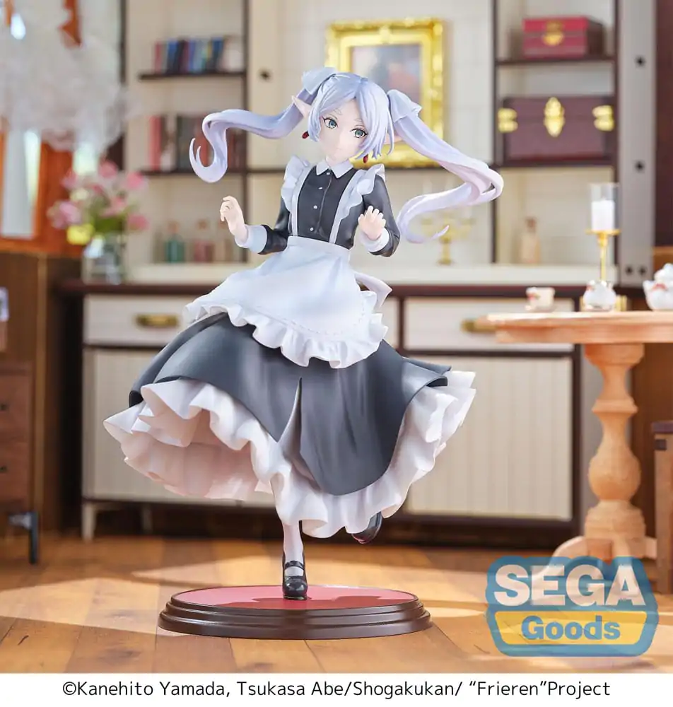 Frieren: Beyond Journey's End Luminasta Frieren Maid Costume PVC szobor figura 20 cm termékfotó