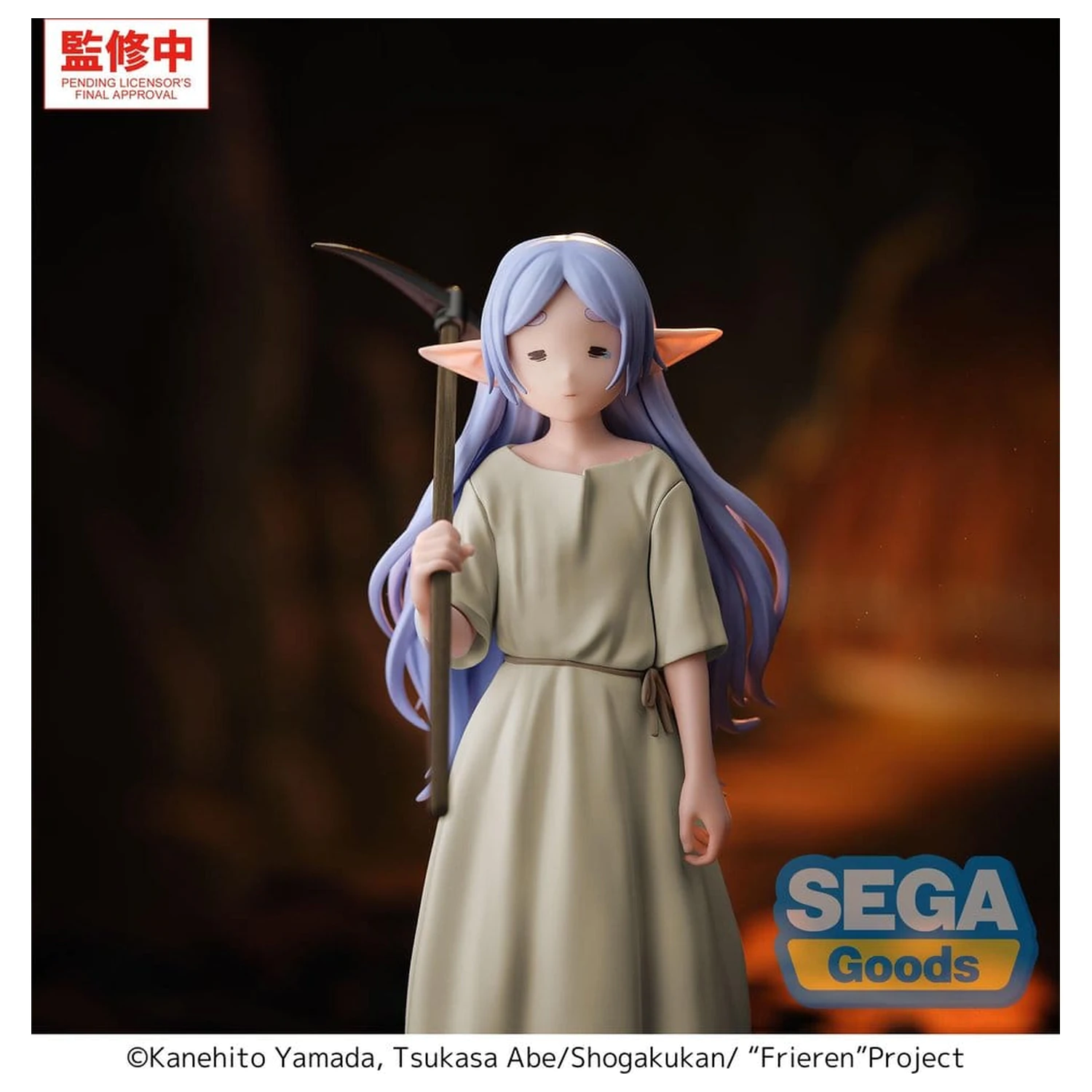 Frieren: Beyond Journey´s End High Frieren - I Am Forced to Slave Away in the Mines for Three Centuries PVC figura 18 cm termékfotó