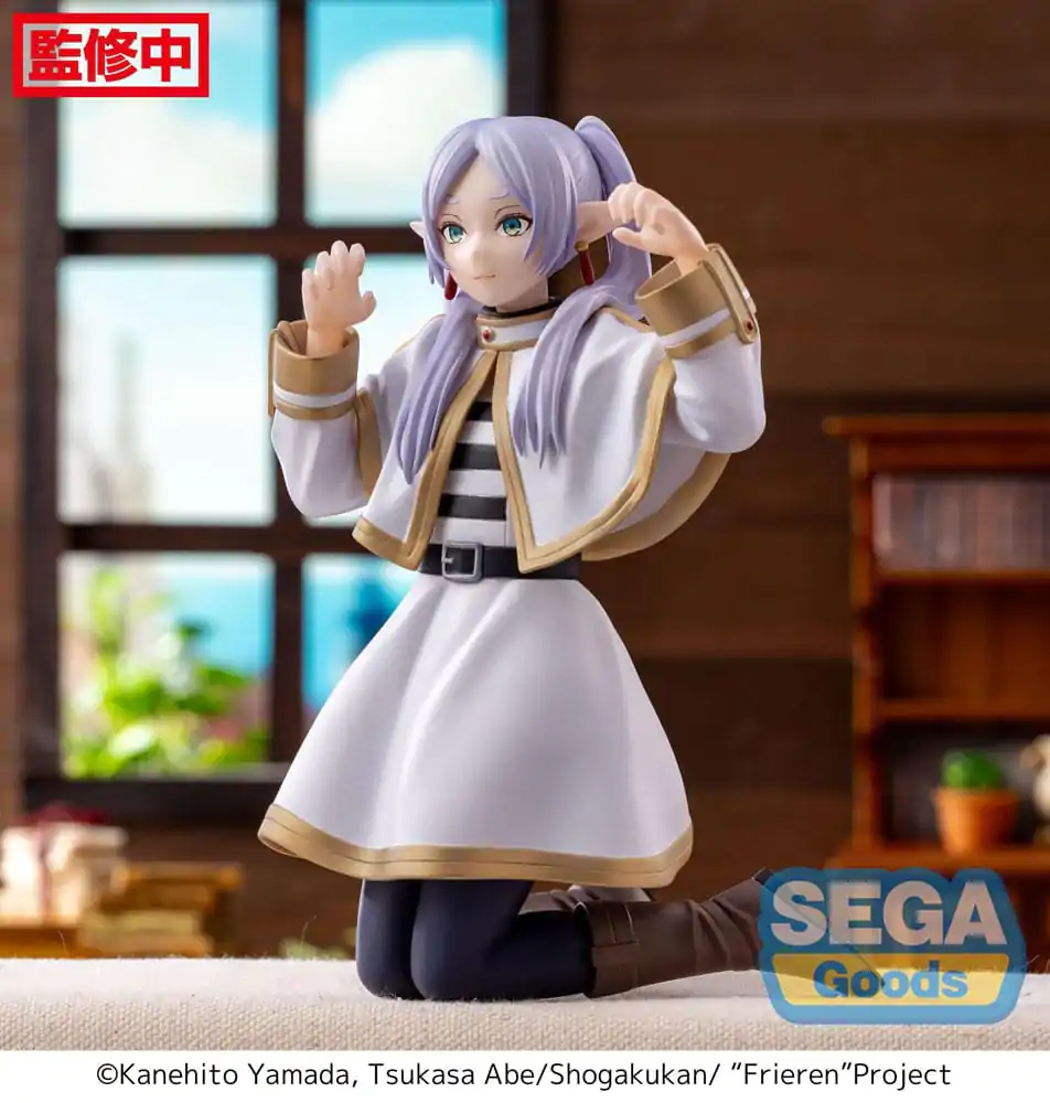 Frieren: Beyond Journey's End PM Perching Frieren PVC szobor figura 12 cm termékfotó