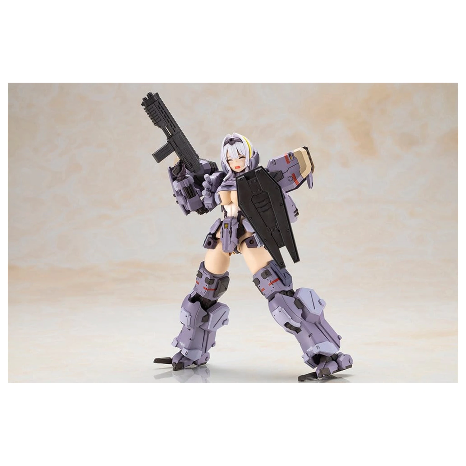 Front Mission Non Zenith Girl Gray Ver. műanyag modell készlet 16 cm termékfotó