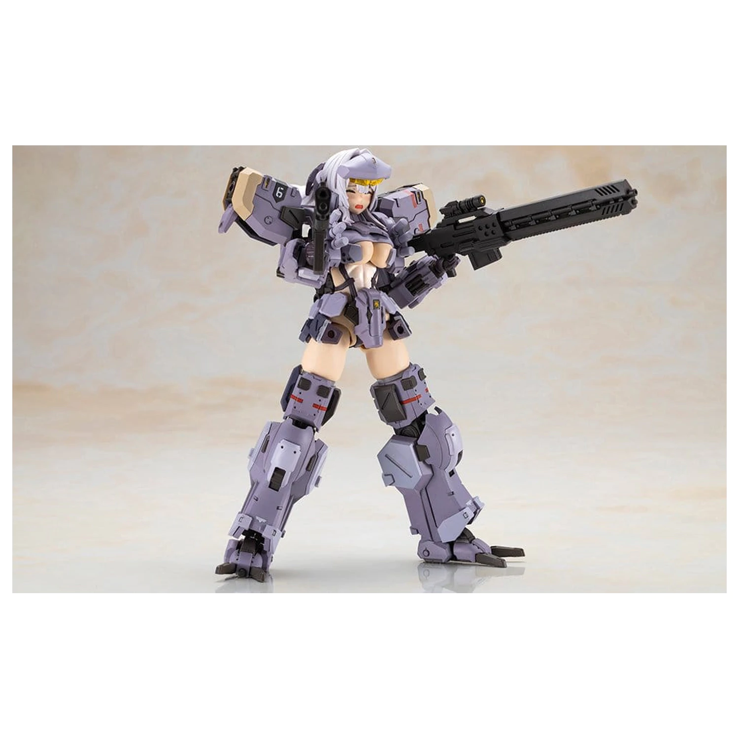 Front Mission Non Zenith Girl Gray Ver. műanyag modell készlet 16 cm termékfotó
