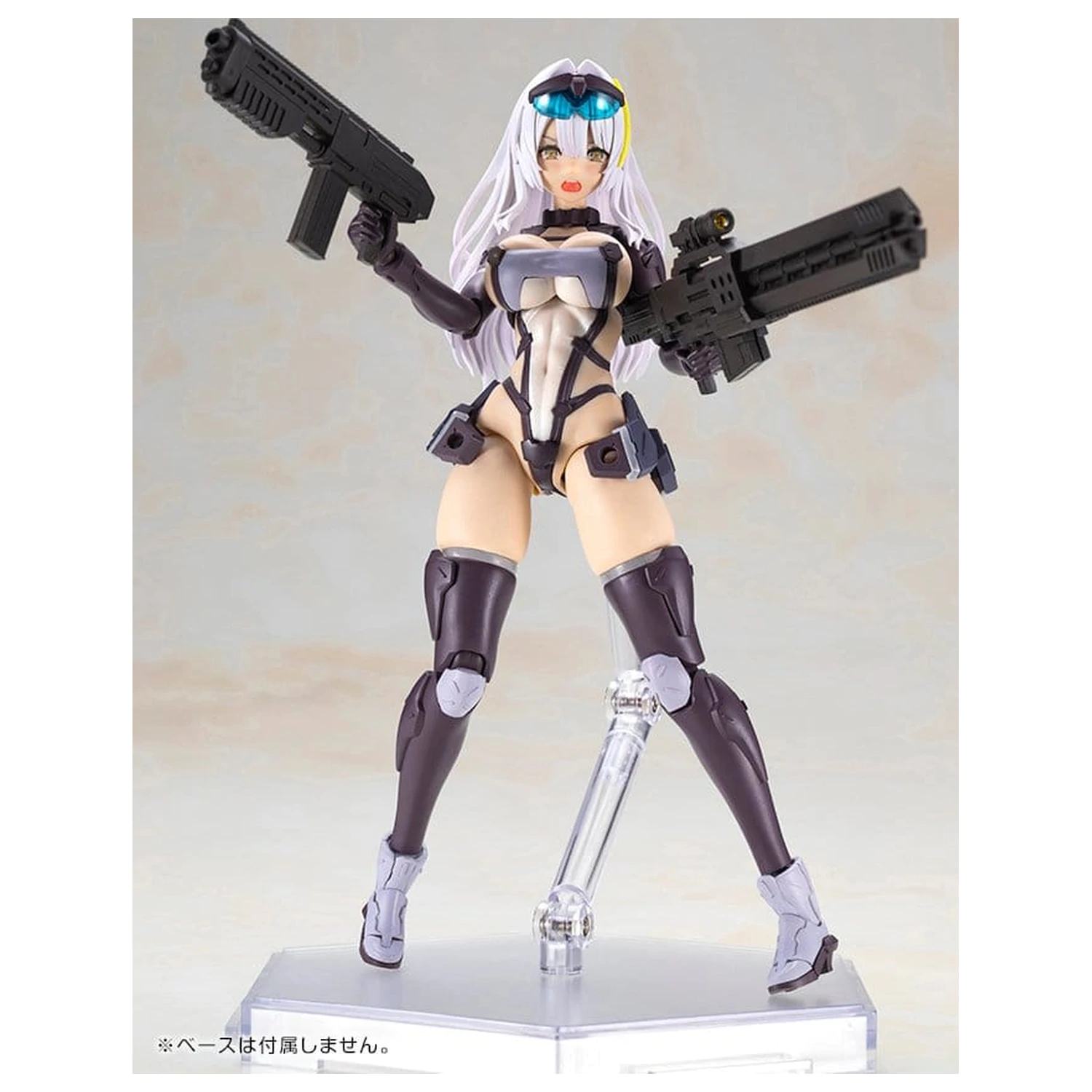 Front Mission Non Zenith Girl Gray Ver. műanyag modell készlet 16 cm termékfotó