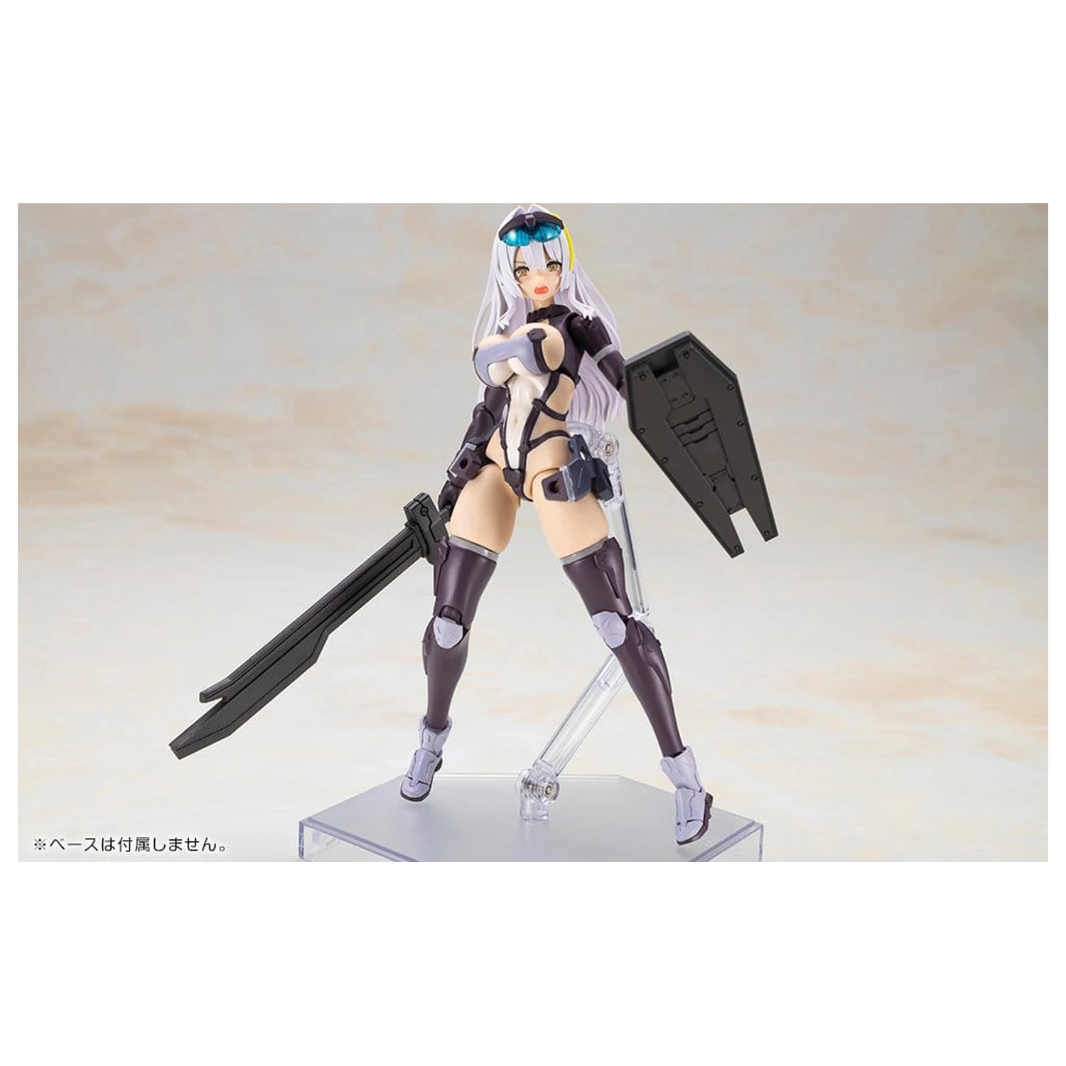 Front Mission Non Zenith Girl Gray Ver. műanyag modell készlet 16 cm termékfotó