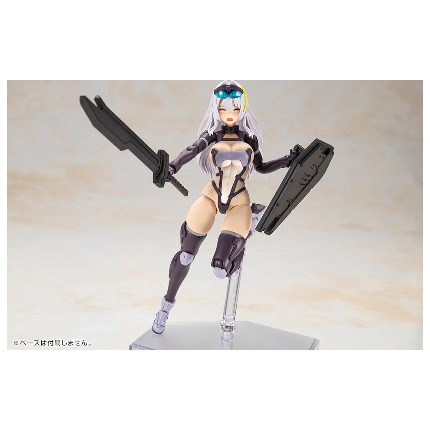 Front Mission Non Zenith Girl Gray Ver. műanyag modell készlet 16 cm termékfotó