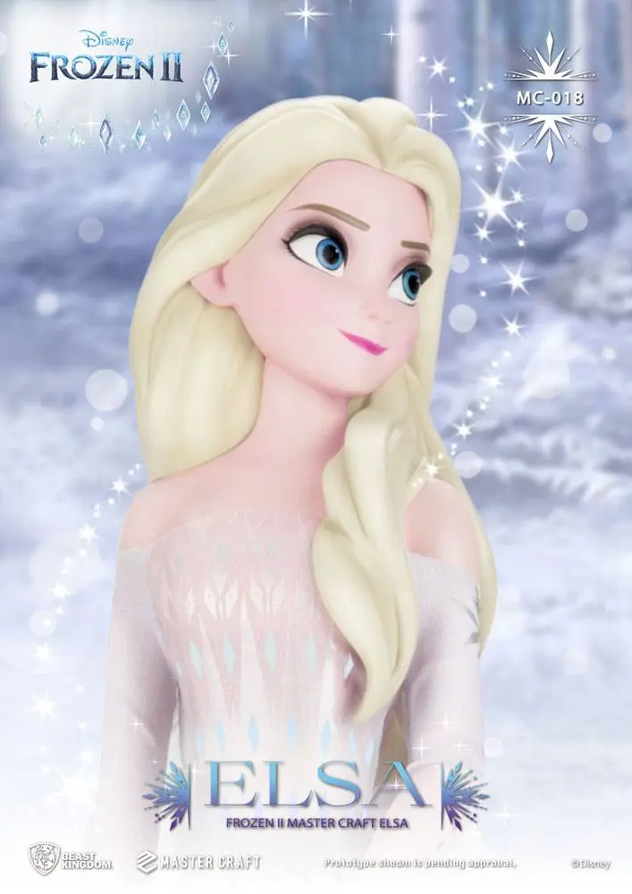 Frozen 2 Master Craft 1/4 Elsa szobor figura 41 cm termékfotó