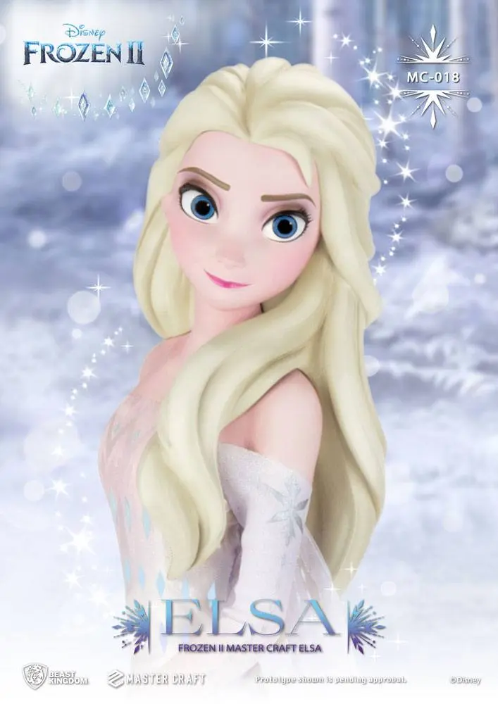 Frozen 2 Master Craft 1/4 Elsa szobor figura 41 cm termékfotó