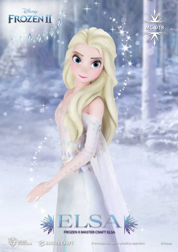Frozen 2 Master Craft 1/4 Elsa szobor figura 41 cm termékfotó