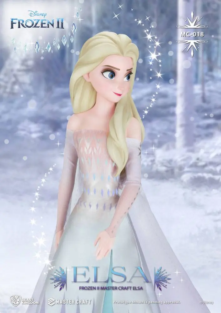 Frozen 2 Master Craft 1/4 Elsa szobor figura 41 cm termékfotó