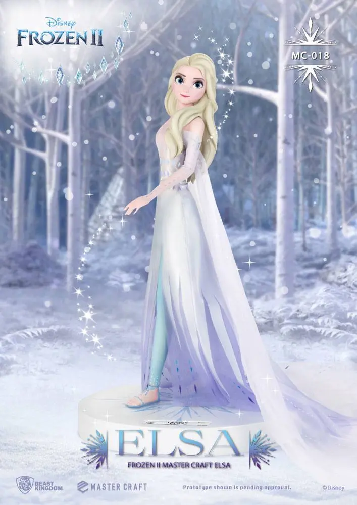 Frozen 2 Master Craft 1/4 Elsa szobor figura 41 cm termékfotó