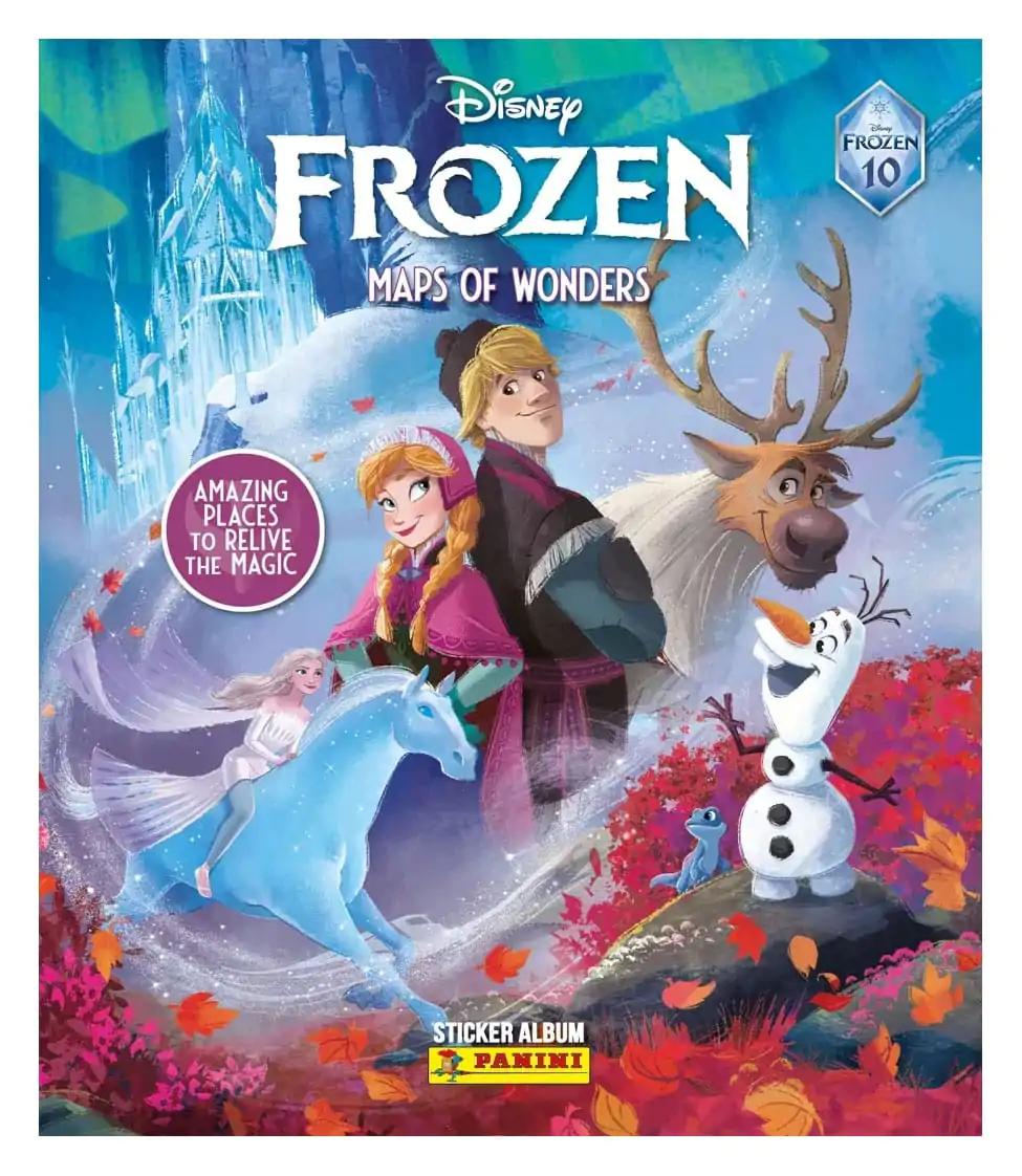 Frozen - Maps of Wonder Collection matrica album német nyelvű termékfotó