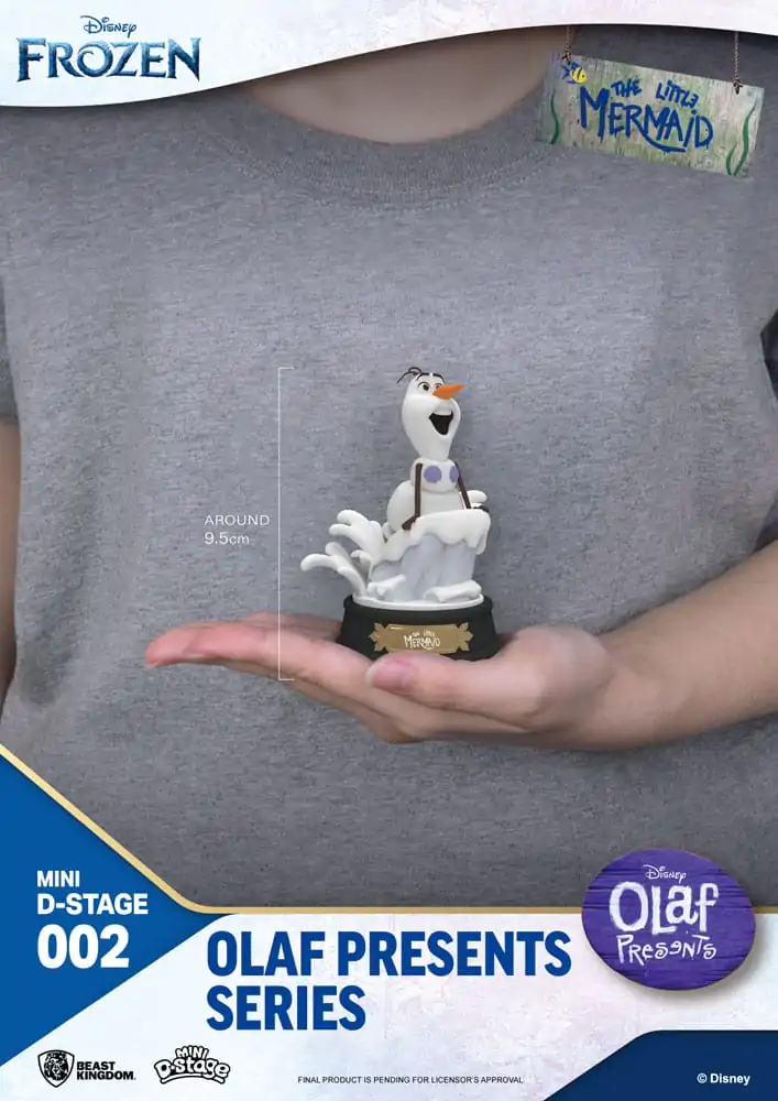 Frozen Mini Diorama Stage Olaf Presents Olaf Simba PVC szobor figura 12 cm termékfotó