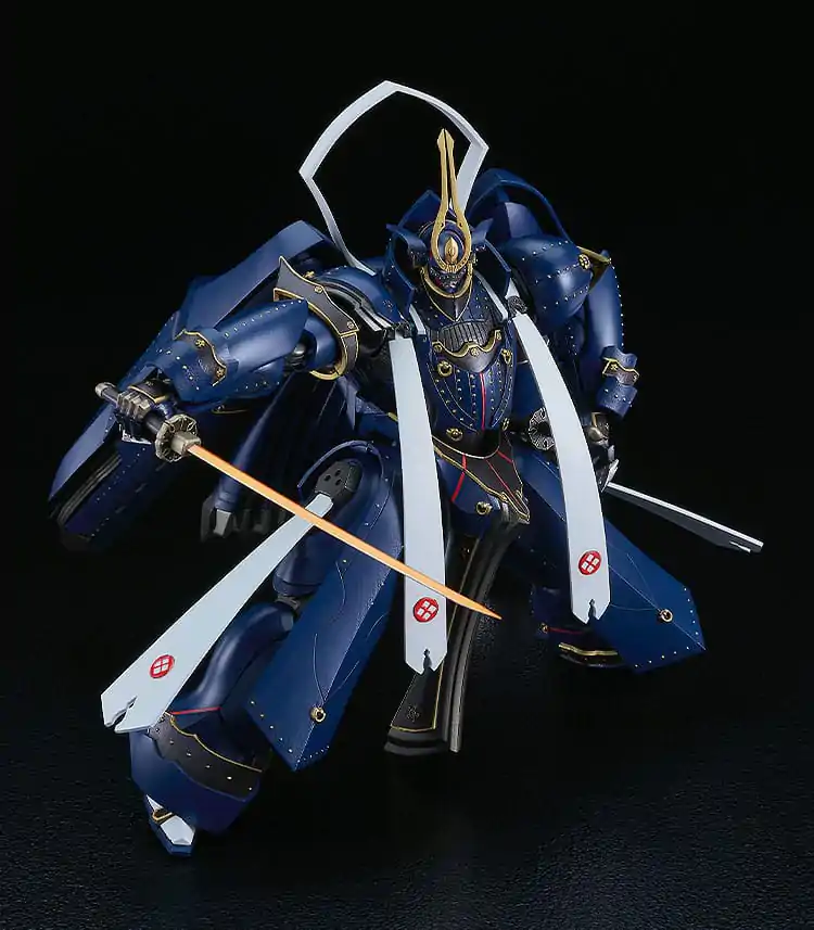 Full Metal Daemon: Muramasa Moderoid Soushuu Gorou-Nyuudou Masamune Műanyag modell készlet 16 cm termékfotó