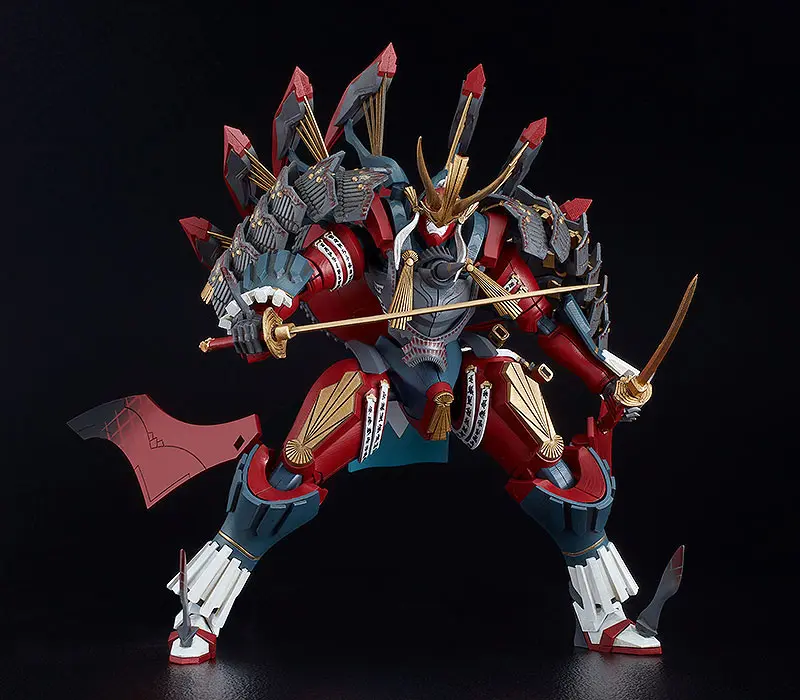 Full Metal Daemon Muramasa Moderoid Third-generation Seishuusengou Uemon-no-jou Muramasa Műanyag modell készlet 16 cm termékfotó
