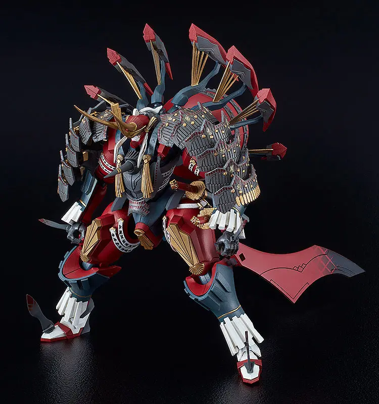 Full Metal Daemon Muramasa Moderoid Third-generation Seishuusengou Uemon-no-jou Muramasa Műanyag modell készlet 16 cm termékfotó