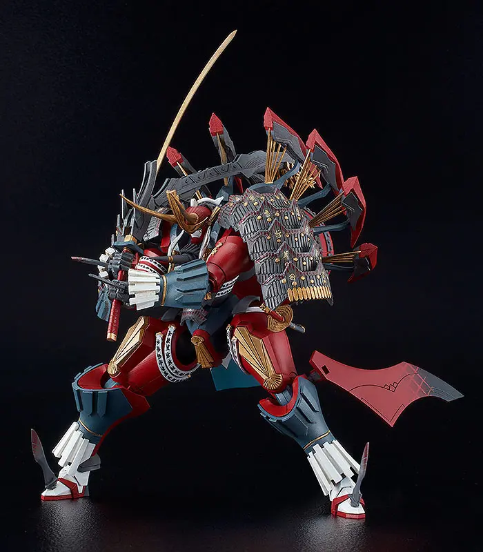 Full Metal Daemon Muramasa Moderoid Third-generation Seishuusengou Uemon-no-jou Muramasa Műanyag modell készlet 16 cm termékfotó