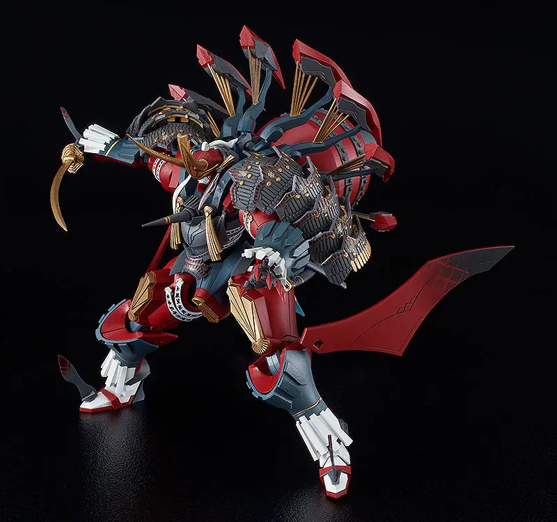 Full Metal Daemon Muramasa Moderoid Third-generation Seishuusengou Uemon-no-jou Muramasa Műanyag modell készlet 16 cm termékfotó