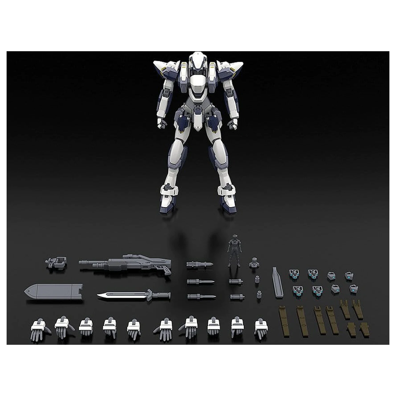 Full Metal Panic! Műanyag modell készlet 1/48 Arbalest 18 cm termékfotó