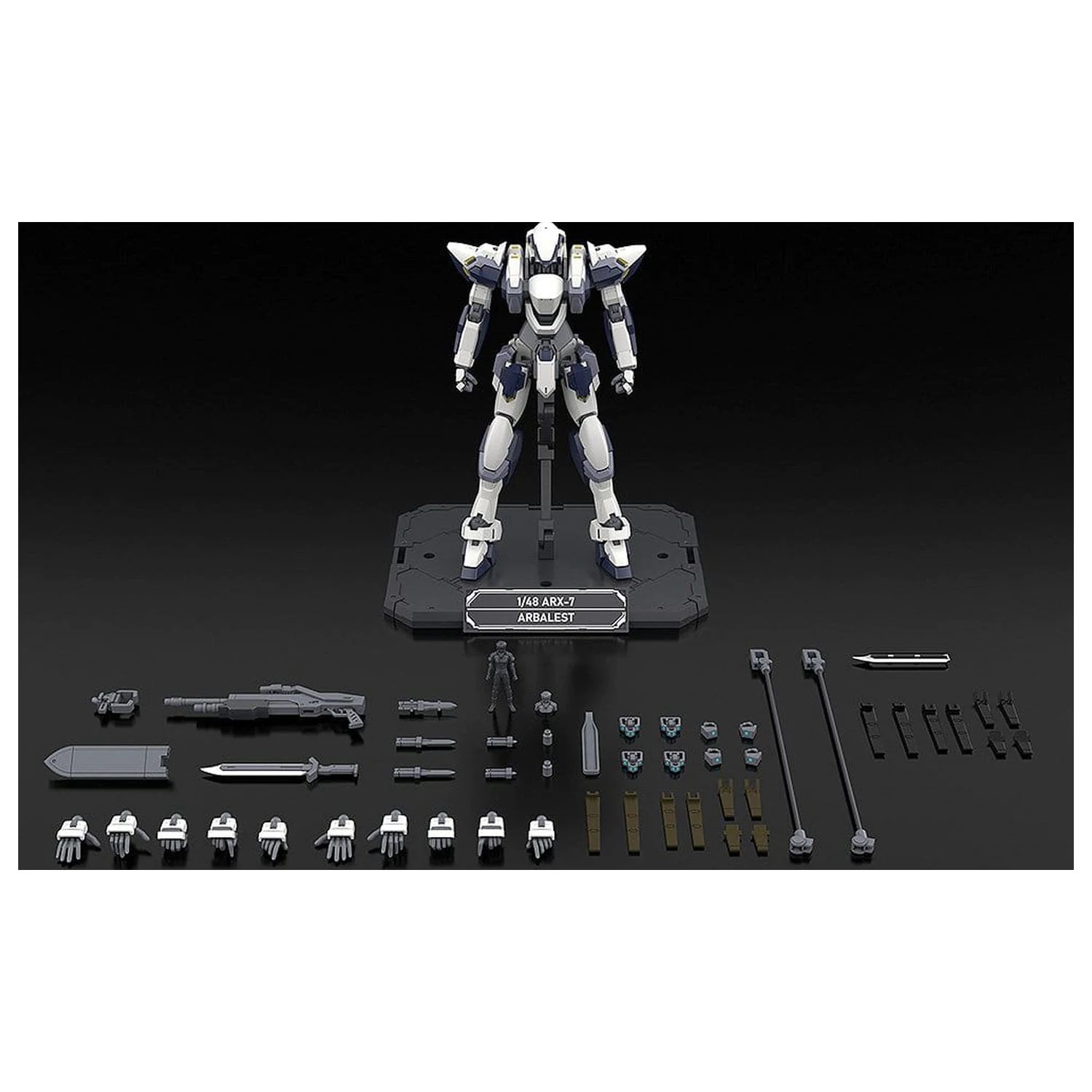 Full Metal Panic! Műanyag modell készlet 1/48 Arbalest Special Set 18 cm termékfotó