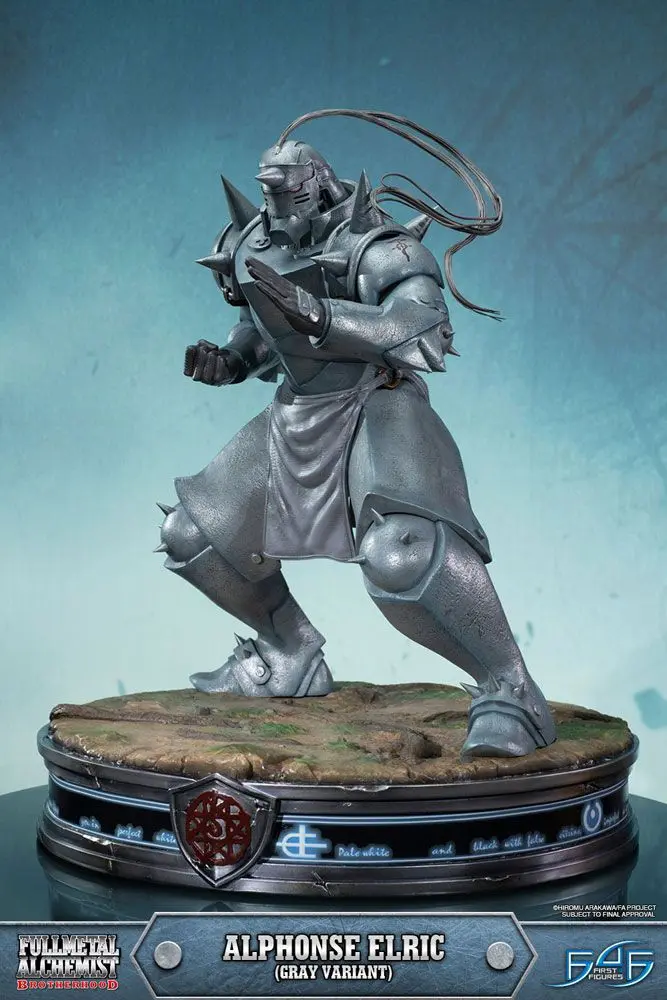 Fullmetal Alchemist Brotherhood Alphonse Elric Gray Variant szobor figura 55 cm termékfotó