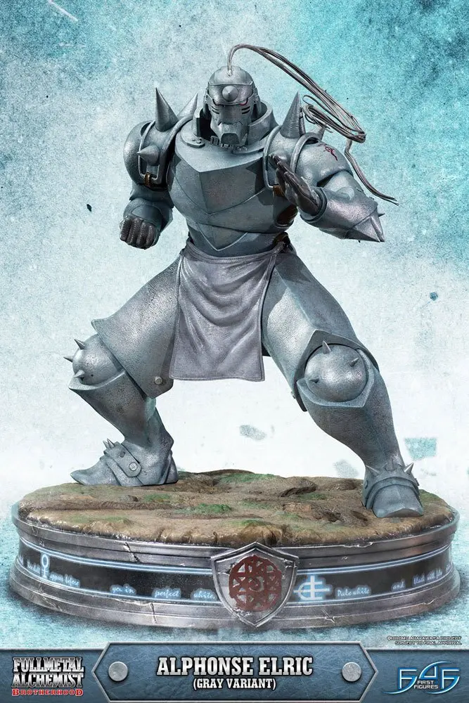 Fullmetal Alchemist Brotherhood Alphonse Elric Gray Variant szobor figura 55 cm termékfotó