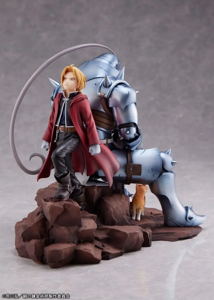 Fullmetal Alchemist: Brotherhood Edward Elric &amp; Alphonse Elric Brothers PVC szobor figura 24 cm termékfotó