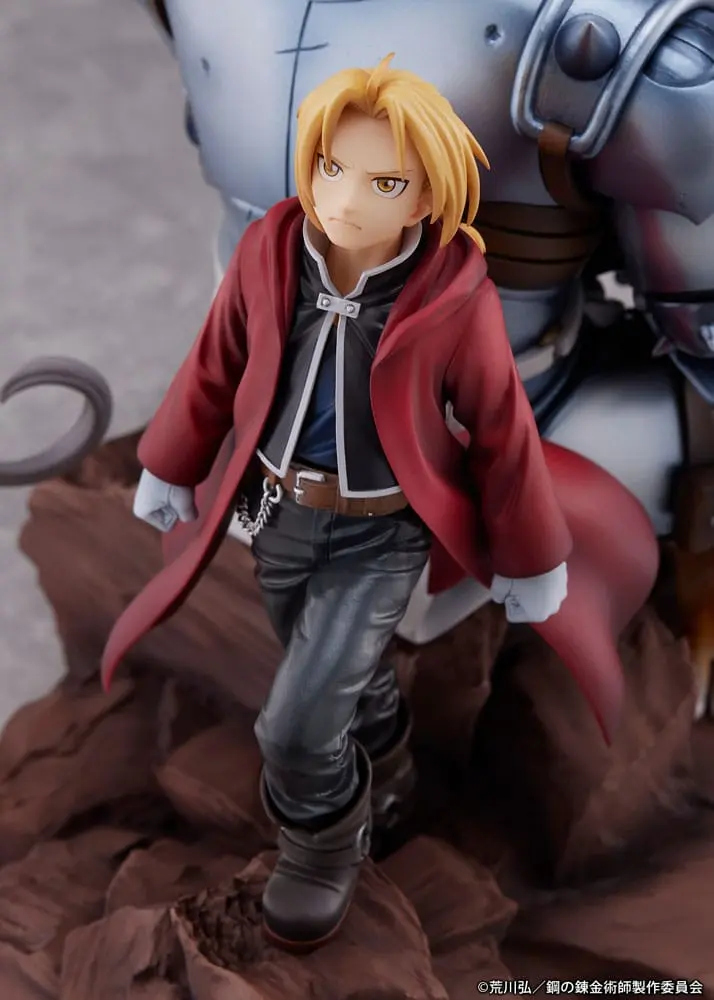 Fullmetal Alchemist: Brotherhood Edward Elric &amp; Alphonse Elric Brothers PVC szobor figura 24 cm termékfotó
