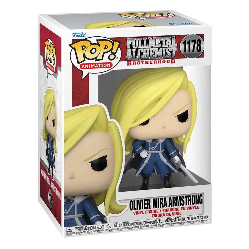 Fullmetal Alchemist Brotherhood POP! Animation Vinyl figura Oliver Armstrong with Sword 9 cm termékfotó