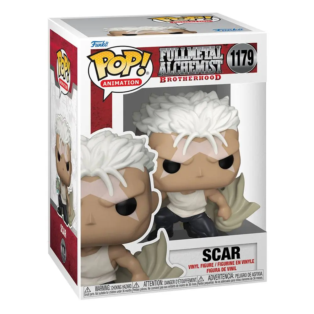 Fullmetal Alchemist Brotherhood POP! Animation Vinyl figura Scar 9 cm termékfotó