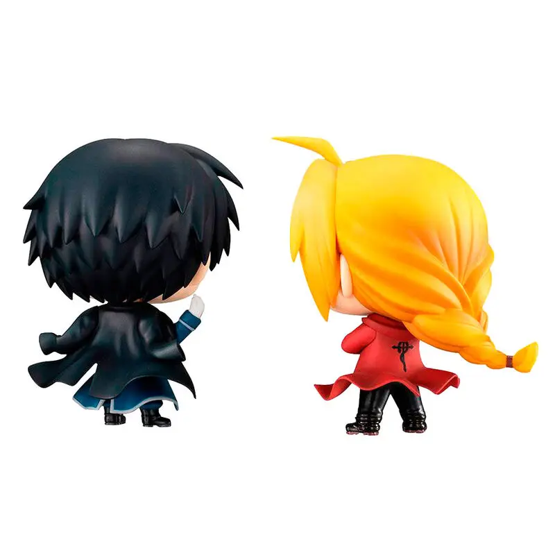 Fullmetál Alchemist Chimimega Buddy sorozat Edward Elric &amp; Roy Mustang 2 csomagos figura 7cm termékfotó
